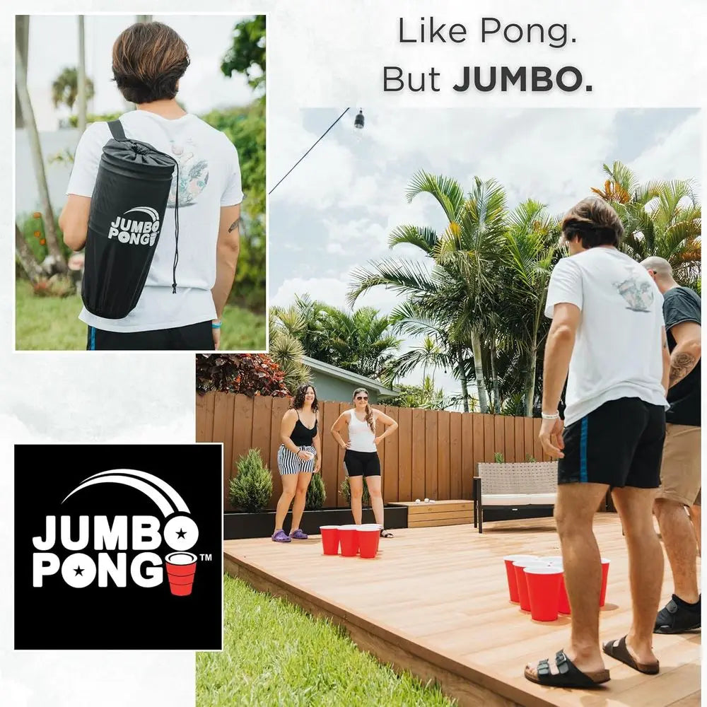 Giant Yard Pong Outdoor Game