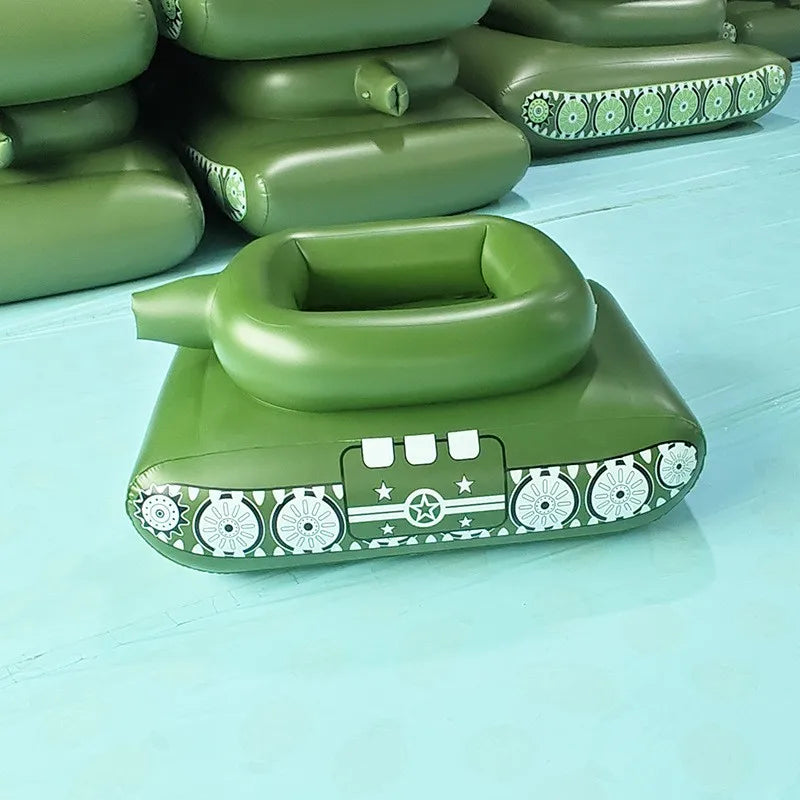 PVC Inflatable Tank with Water Sprayer