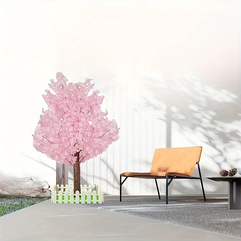 Handmade Artificial Cherry Blossom Pink Tree
