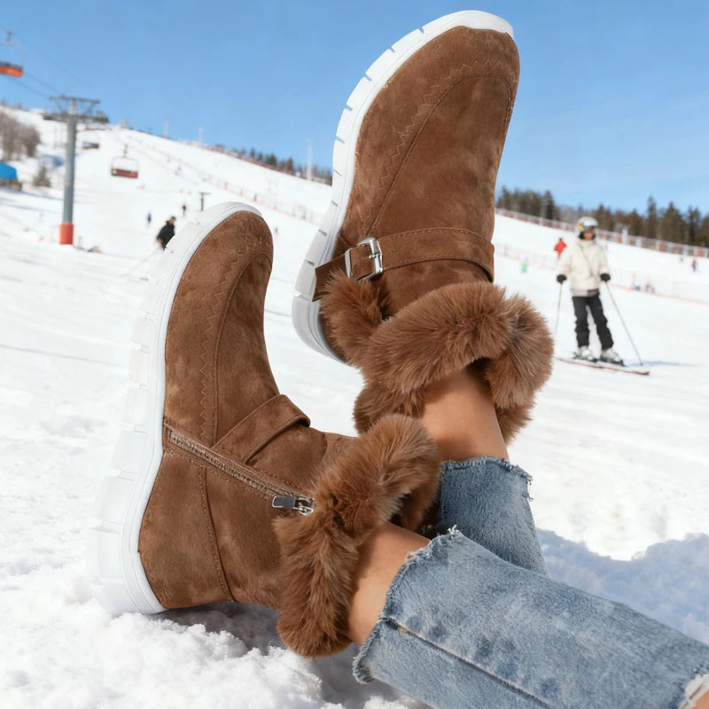 Fashion Warm High Top Short Boots