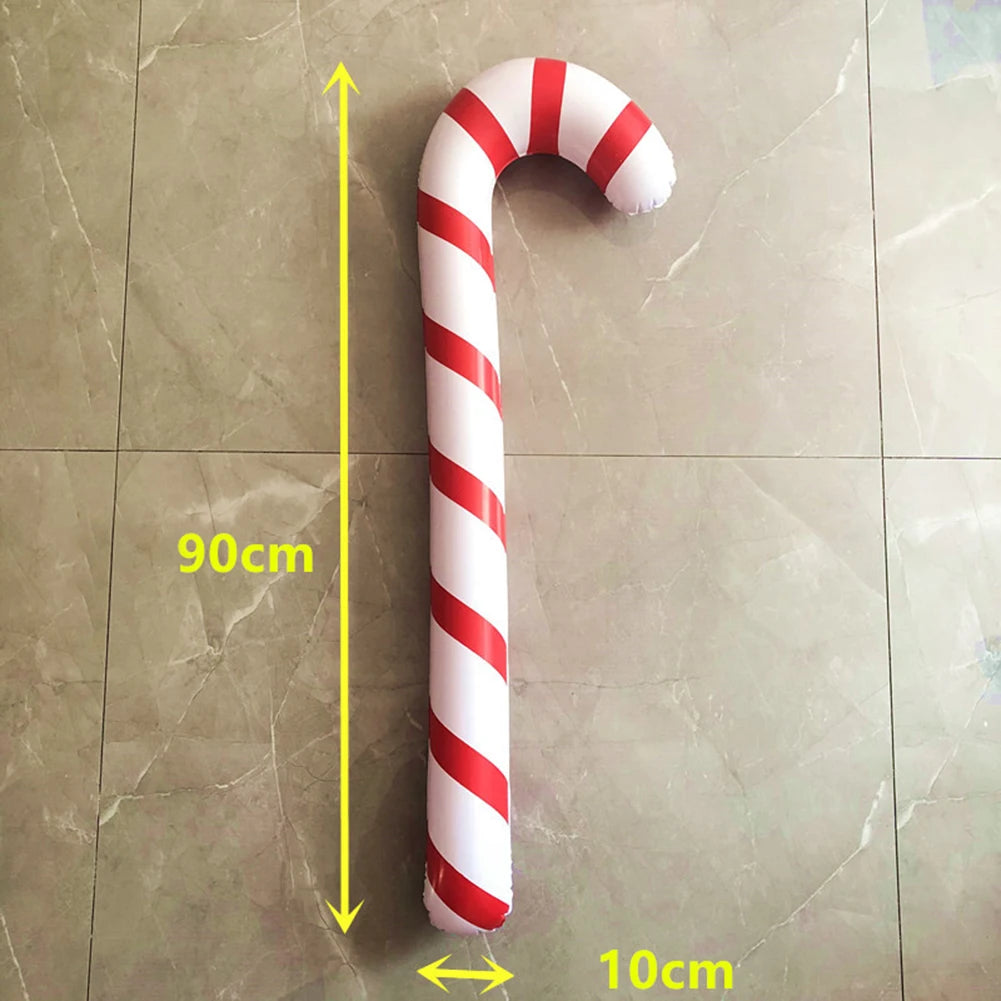 5-30PCS Inflatable Christmas Candy Canes 90CM