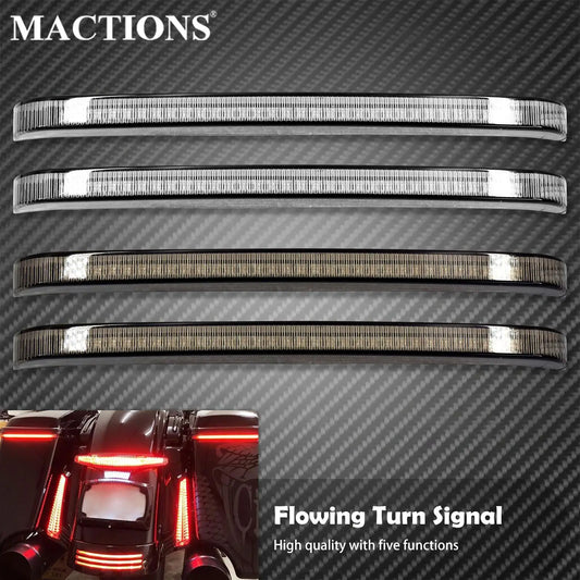 Motorcycle Led Saddlebag Brake Turn Signal Accent Light
