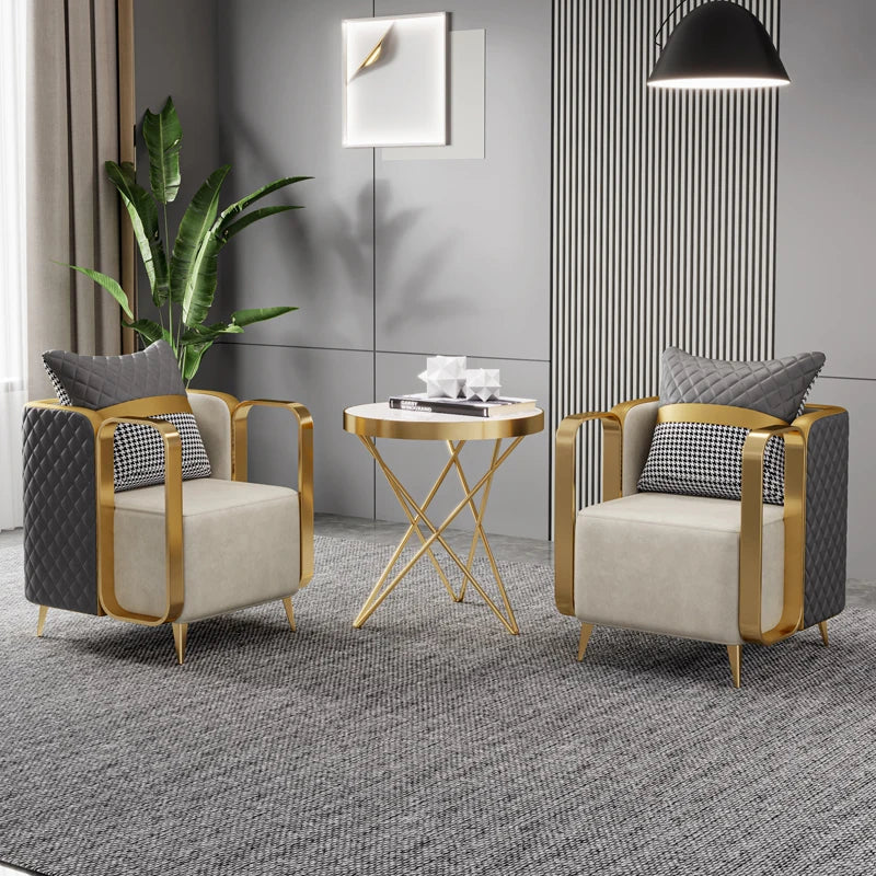 Rattan Furniture Modern Accent Ergonomic Nordic Chairs