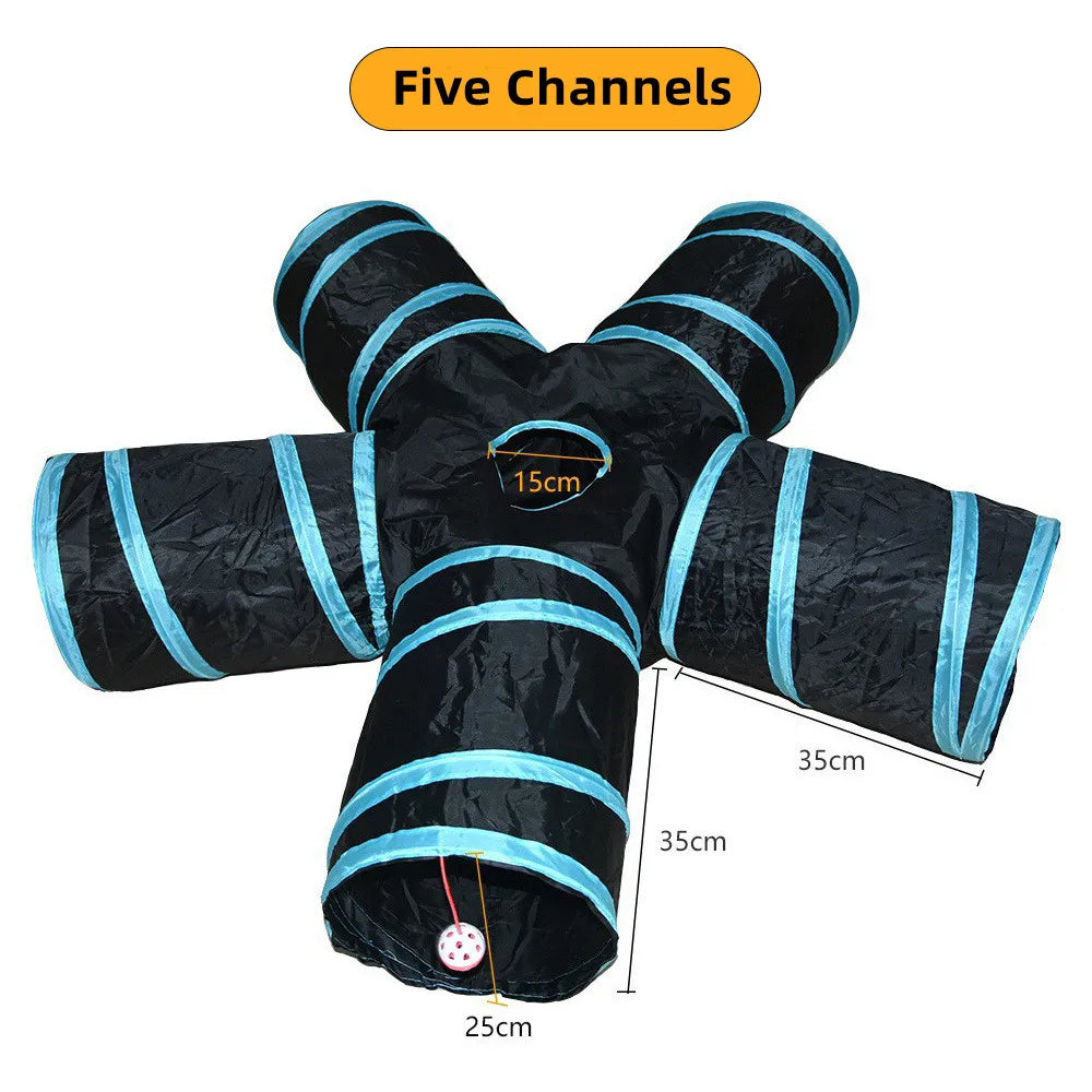Foldable Cat Tunnel Breathable