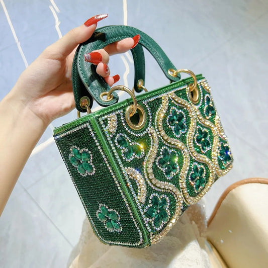 Rhinestone Evening Fashion Clutch