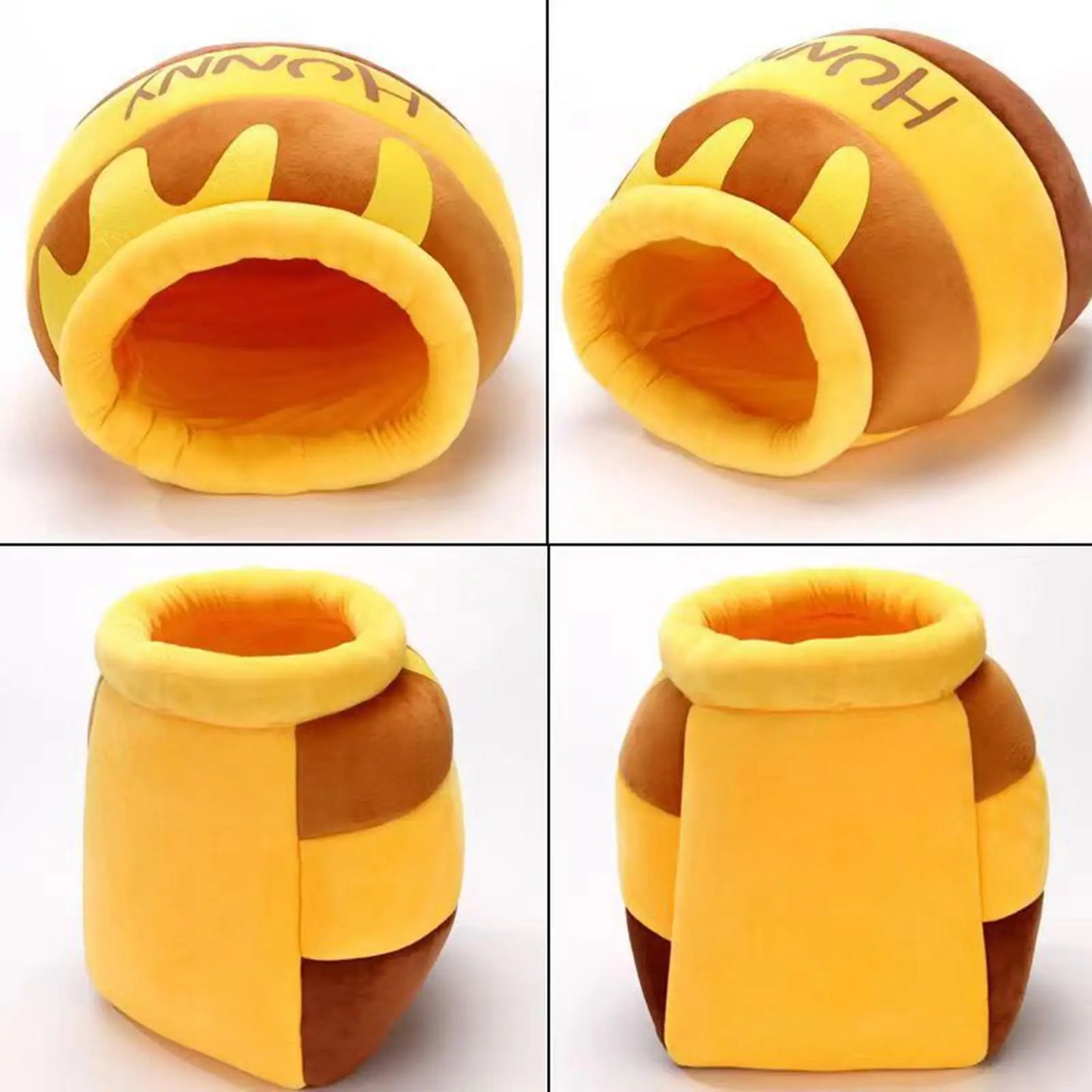 Cat Bed Honey Pot Shape Comfortable Nest