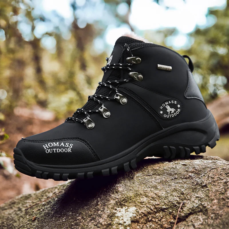 Minimalist And Warm Men's Non-slip And Wear Resistant Shoes