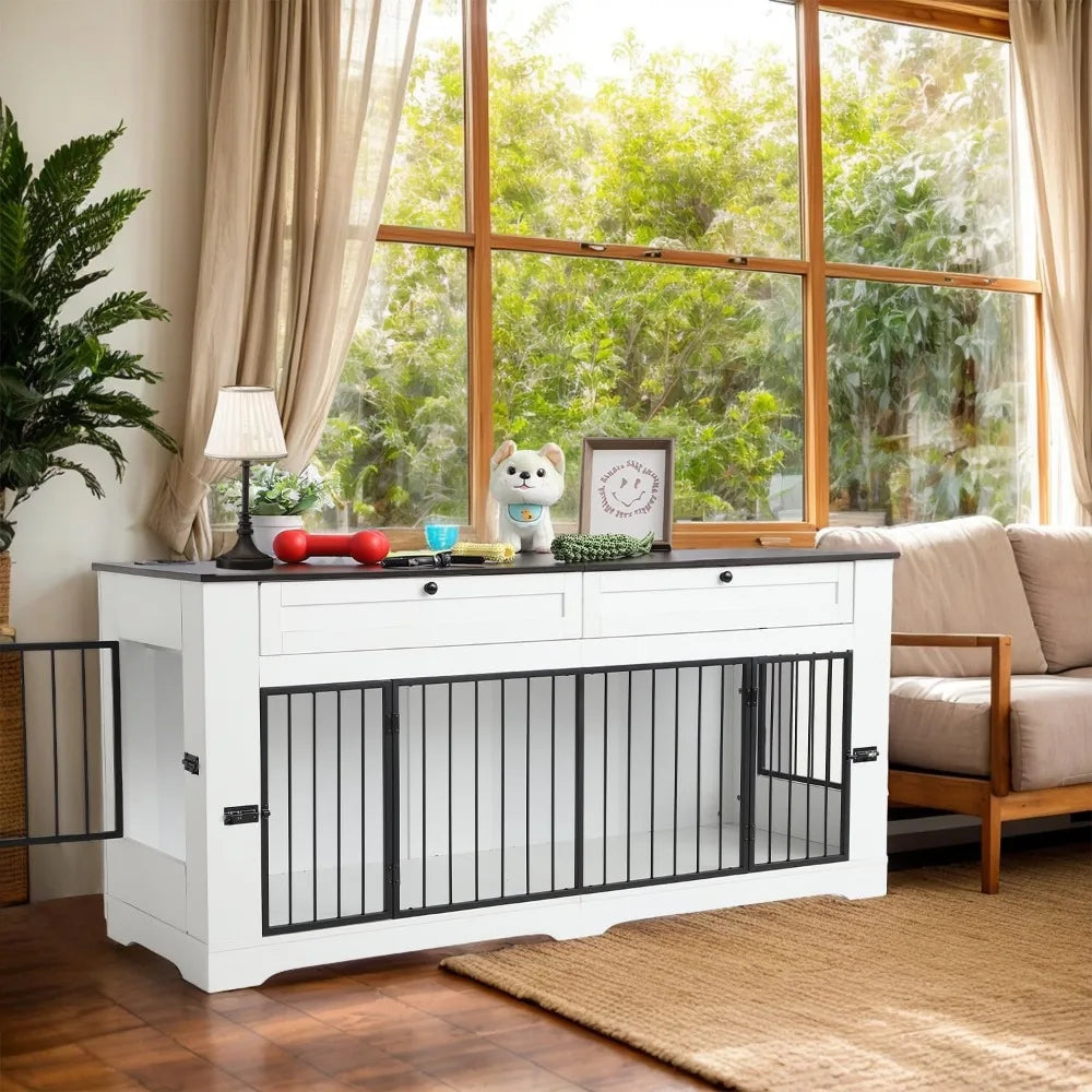 Large Furniture-Decorative Heavy Duty Dog Cage Indoor