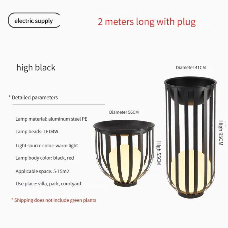 Waterproof Ip65 Solar Garden Lamp Lighting