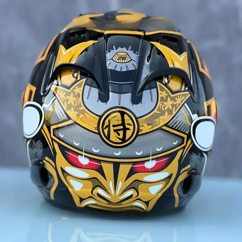 Men and Women Motorcycle Pedrosa Samurai Half Helmet