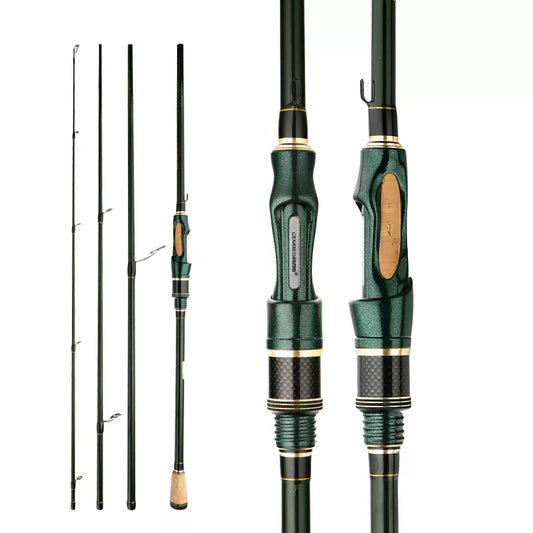 CEMREO Spinning Casting Carbon Fishing Rod 4-5 Sections