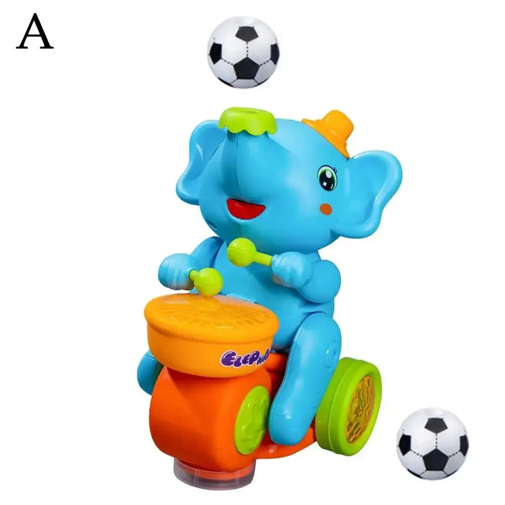 Musical Walking Elephant Drummer Learning Educational Toy