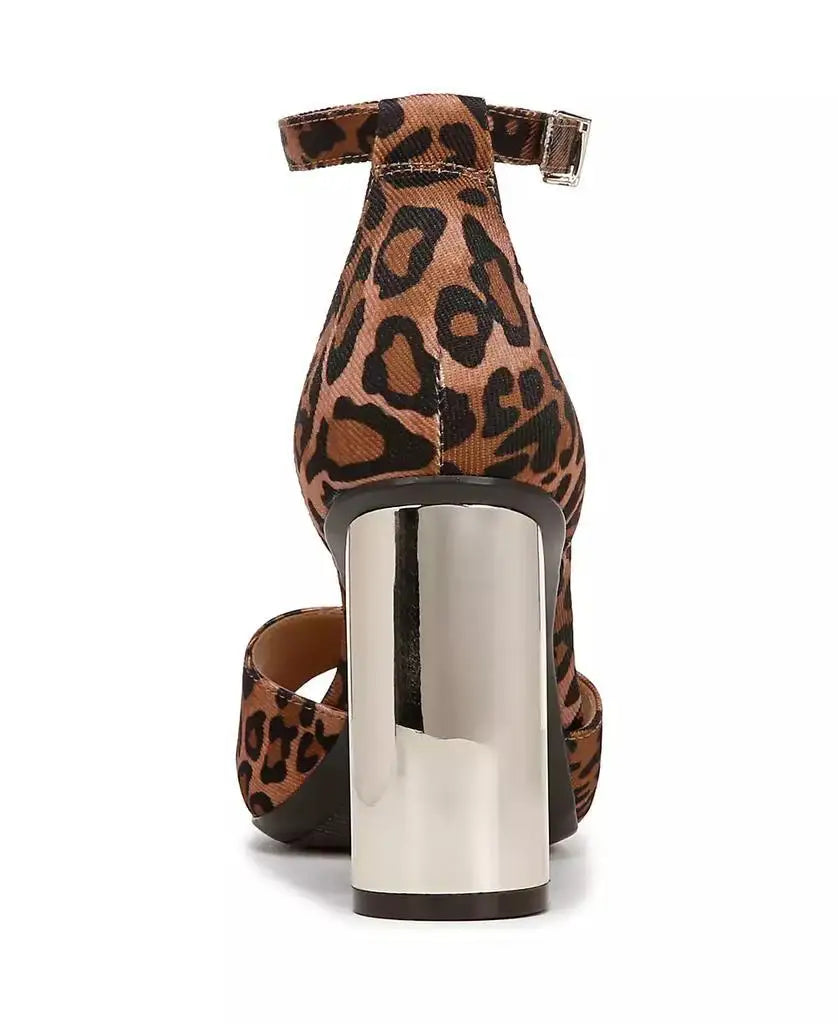 Naturalizer Malia Block Heel Open Square Toe Platform Sandals