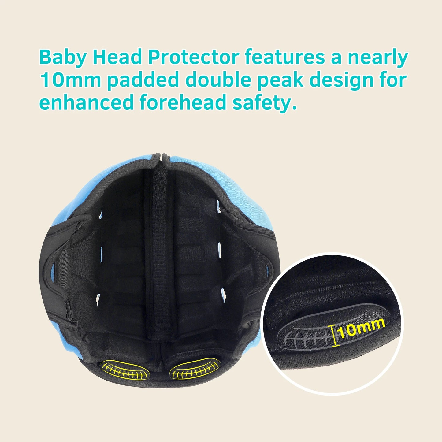 Ultra Lightweight Adjustable Infant Head Protector