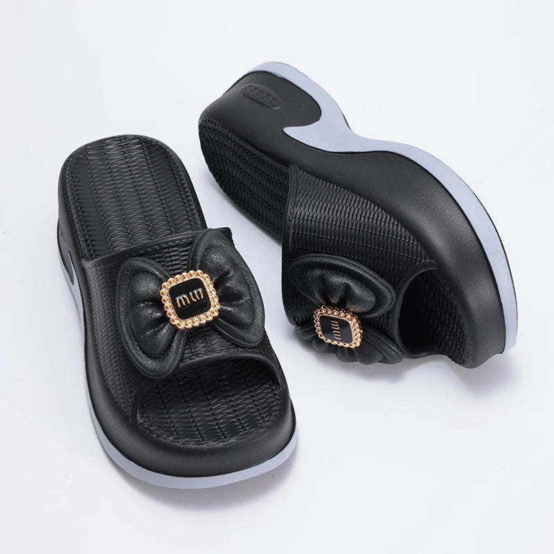 Fashion Thick-Soled Slippers Soft Versatile
