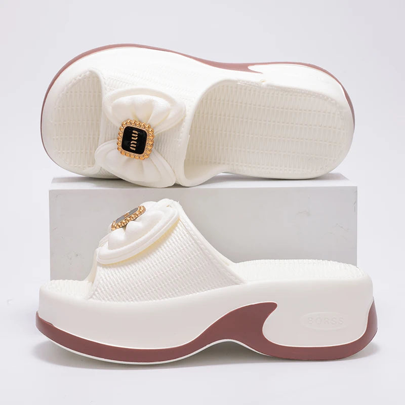 Fashion Thick-Soled Slippers Soft Versatile