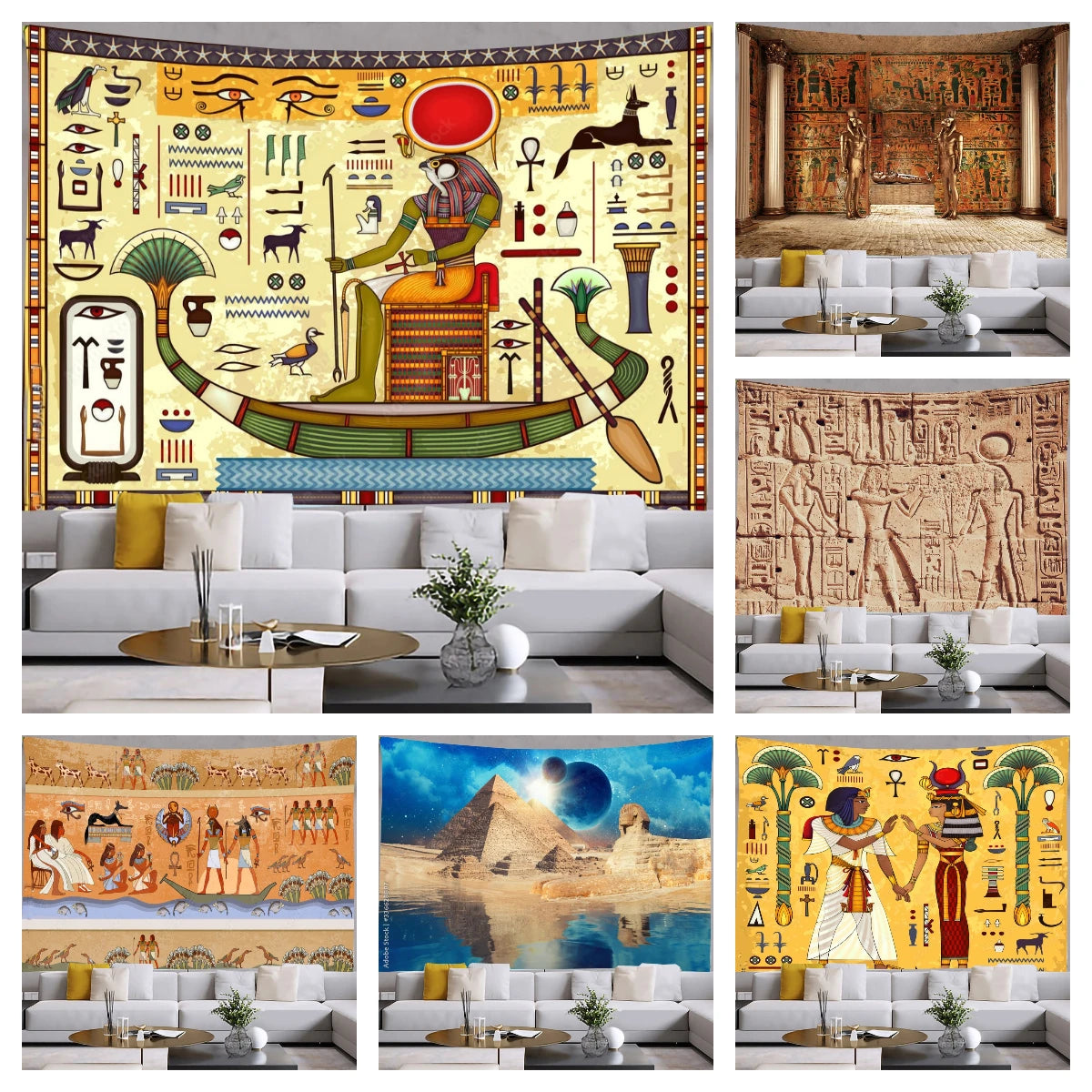 Ancient Egyptian Wall Tapestries