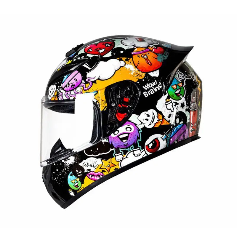 Motorcycle Helmet Safe All Seasons Full Helmet