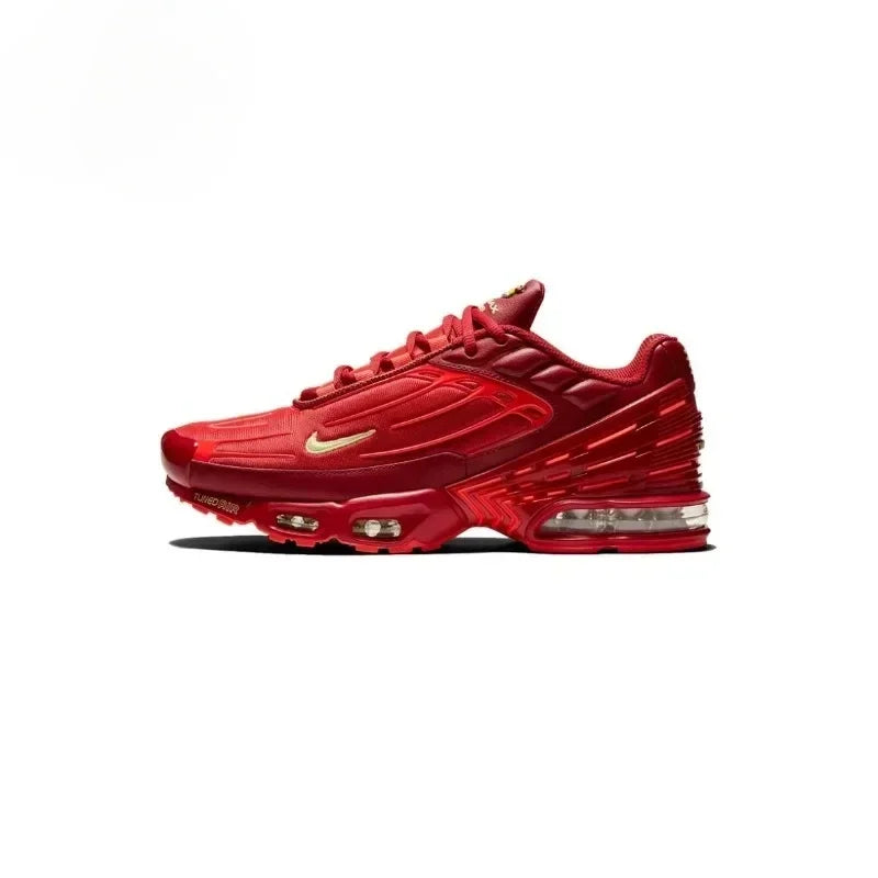 Nike Air Max Plus TN 3 Red Air Cushion Running Shoes
