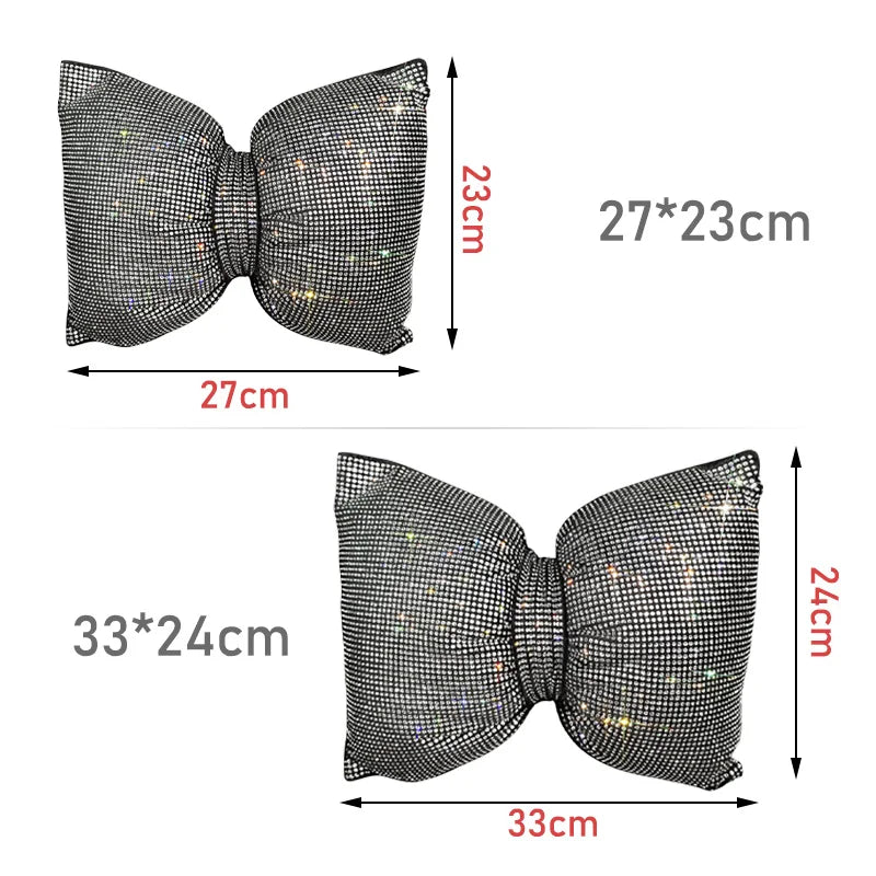 Ladies Car Interior Shiny Diamond Car Seat Cover