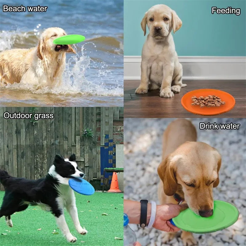 15/18/22cm Dog Toy Flying Discs
