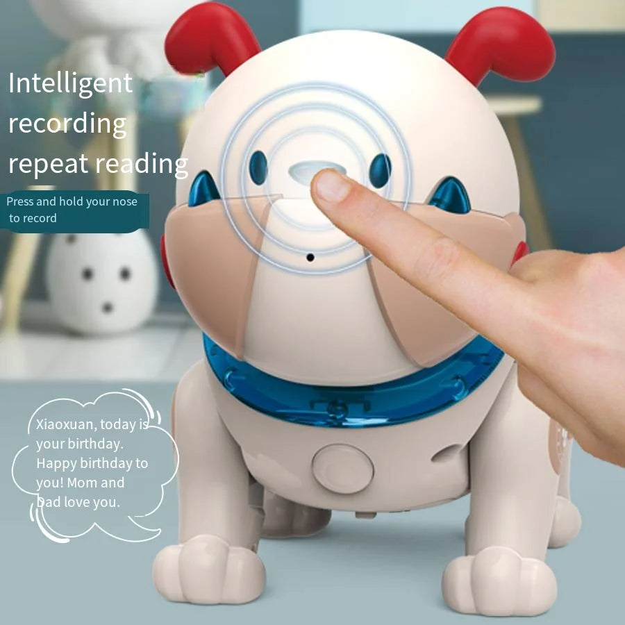 Intelligent Robot Dog Music Lighting Multi-Functional Pet