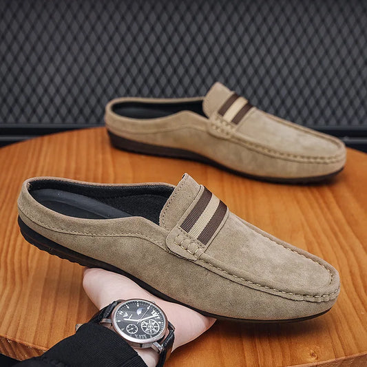 Lightweight Breathable Casual Half Slippers for Men
