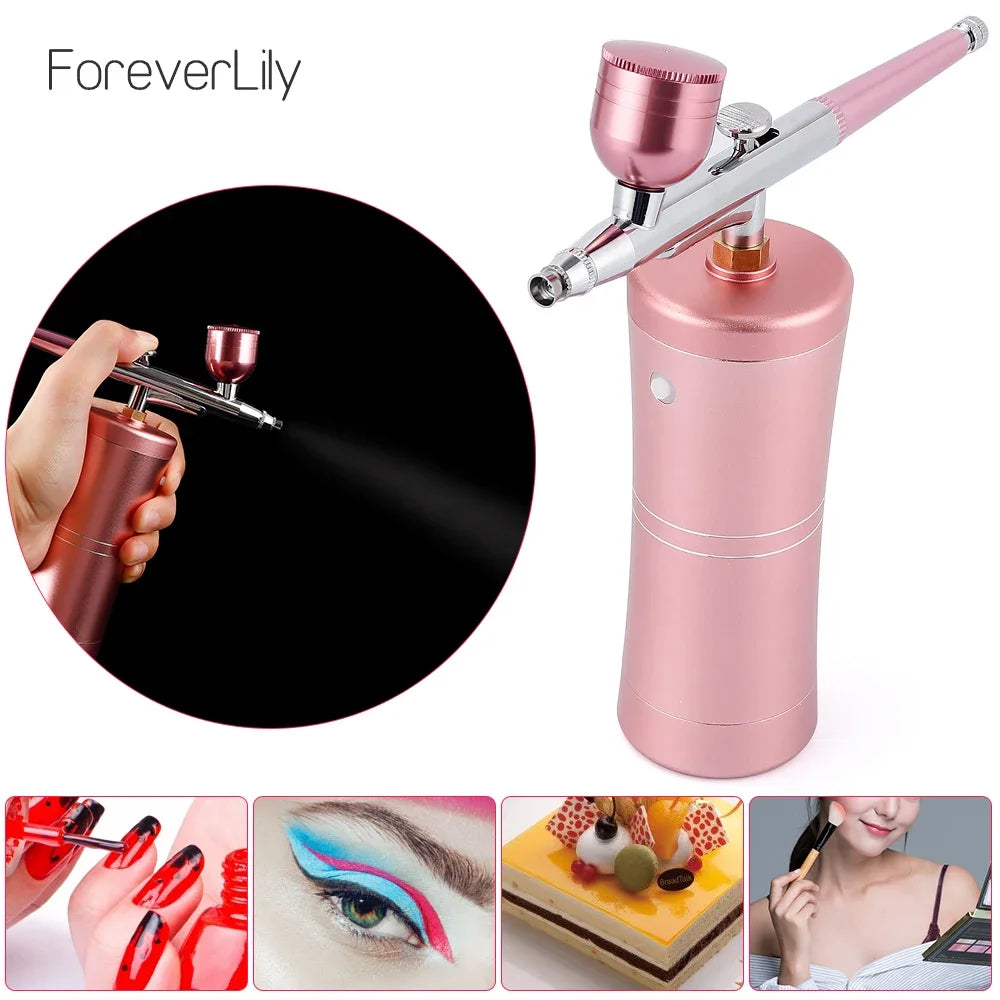 Wireless Air Brush Makeup Mist Spray Gun