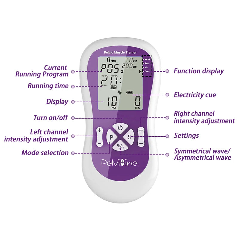 Kegel Exerciser Incontinence Stimulator with Probe for Bladder Control