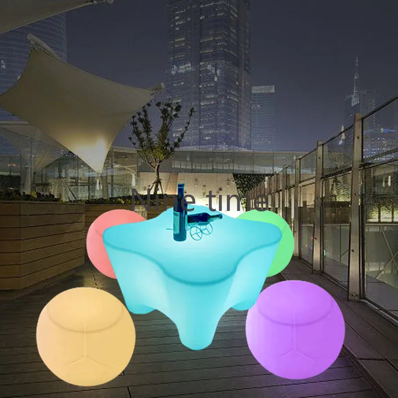 Room Decor Cocktail Led Tables