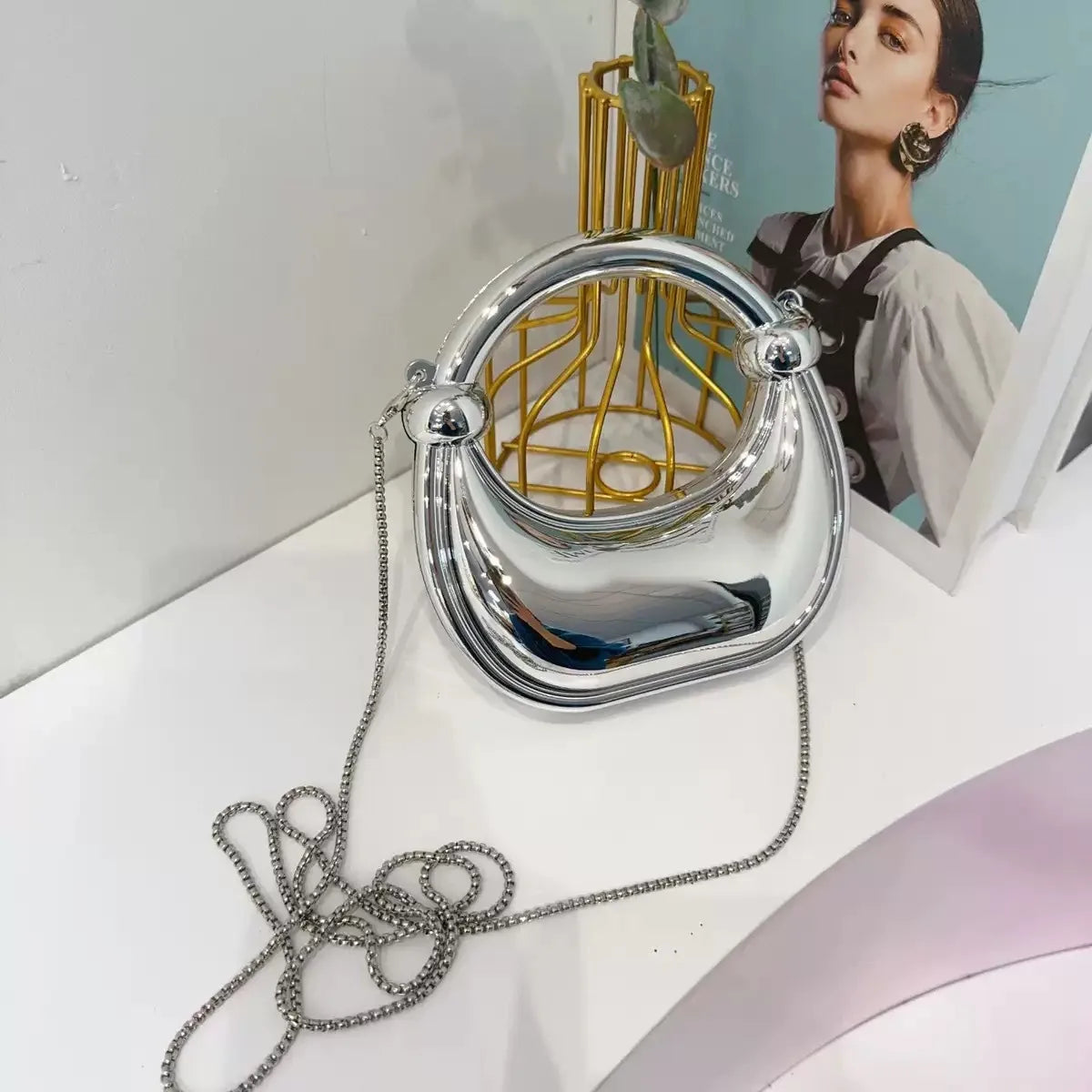 Mini Evening Acrylic Clutch Purse
