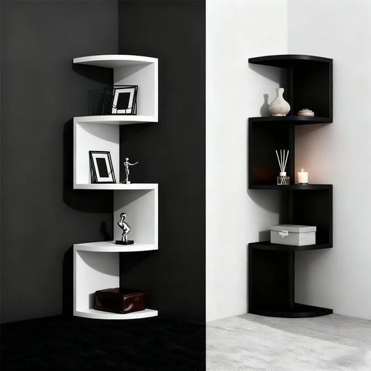 Multi-layer Modern Corner Shelf