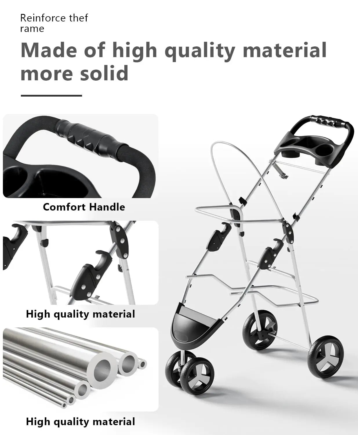3-Wheel Pet Stroller for Small/Medium Dogs & Cats