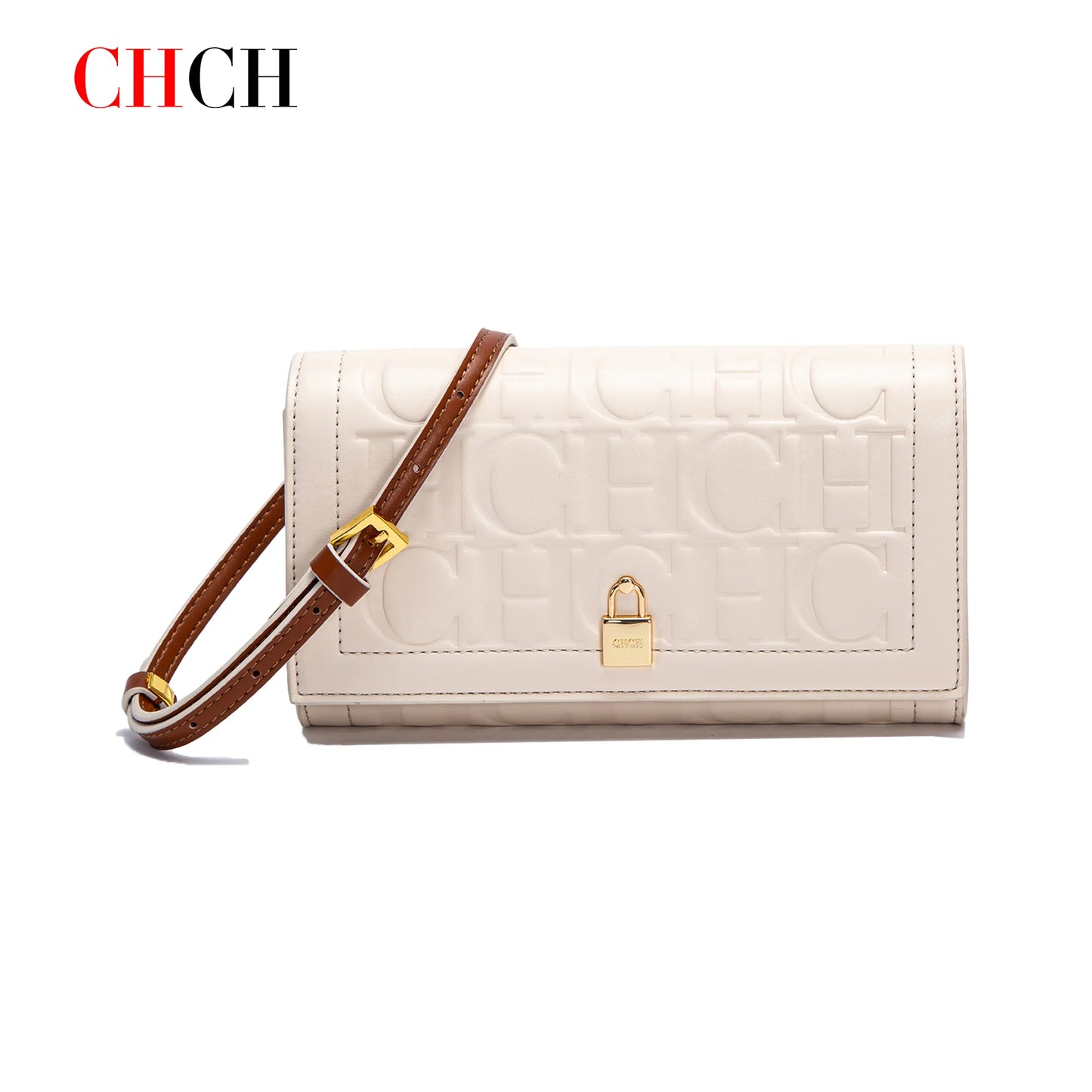 CHCH Women's Embossed Crossbody Bag