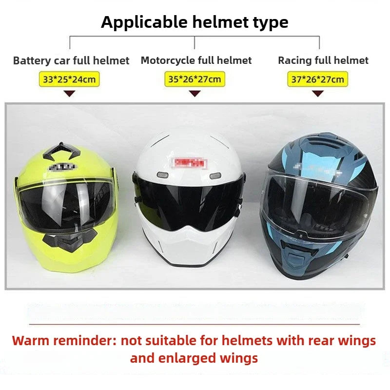 Cartoon Motorcycle Helmet Cover Fluffy Plush