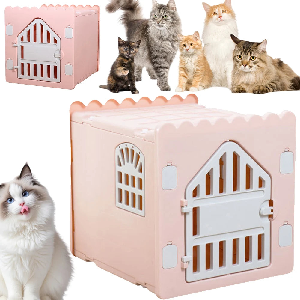 Plastic Feral Cat Shelter Stackable