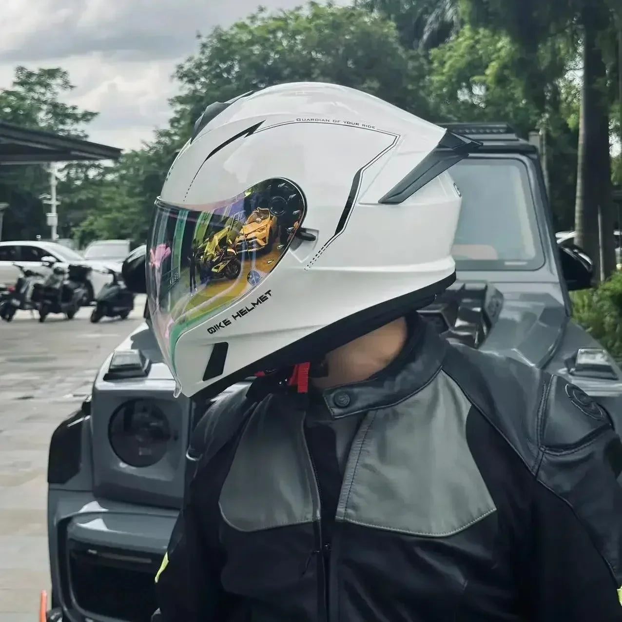 Motorcycle Helmet Full Face Double Lens