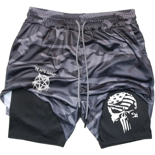 Double Layer Quick-Drying Performance Shorts