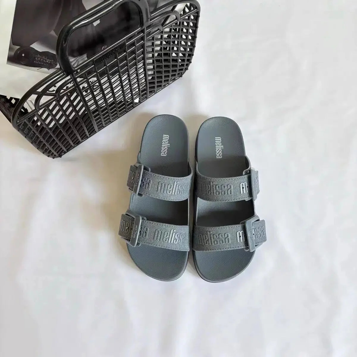 Wide Face Cool Open Toe Jelly Shoes