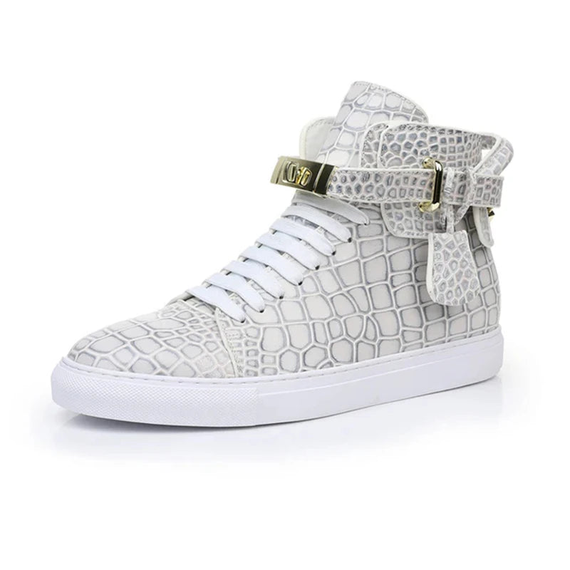 Genuine Natural Leather High Quality Sneakers