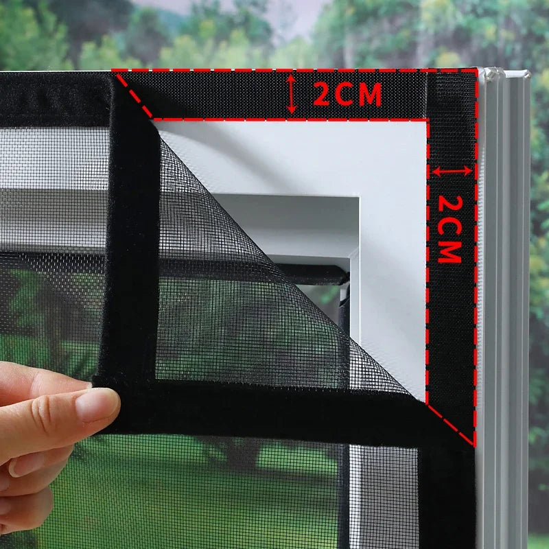 Household Self-Adhesive Zipper Mosquito Net