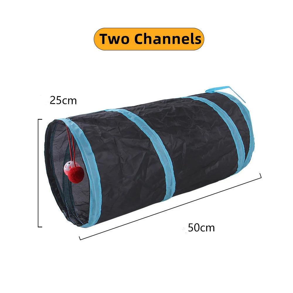 Foldable Cat Tunnel Breathable