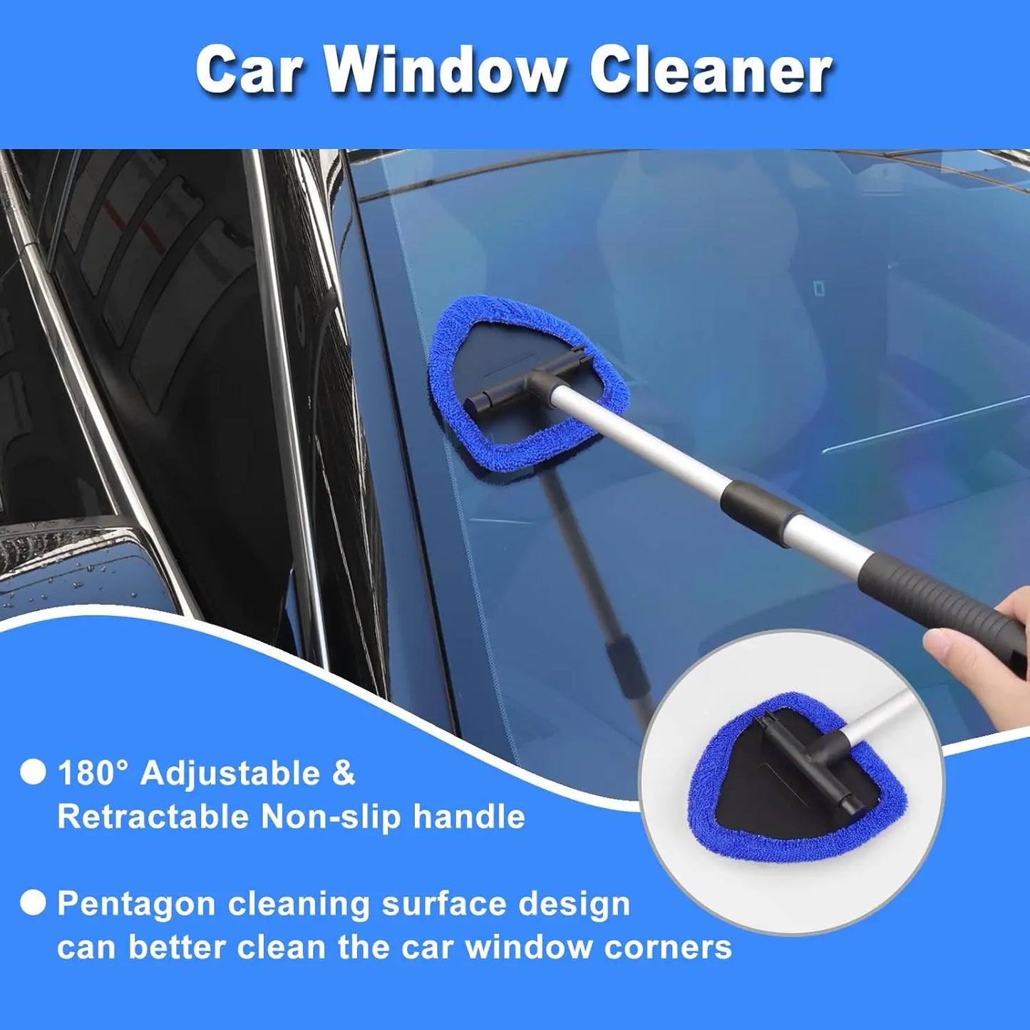 17pcs Car Interior Detailing Kit with Vacuum, Brushes & Cleaning Tools