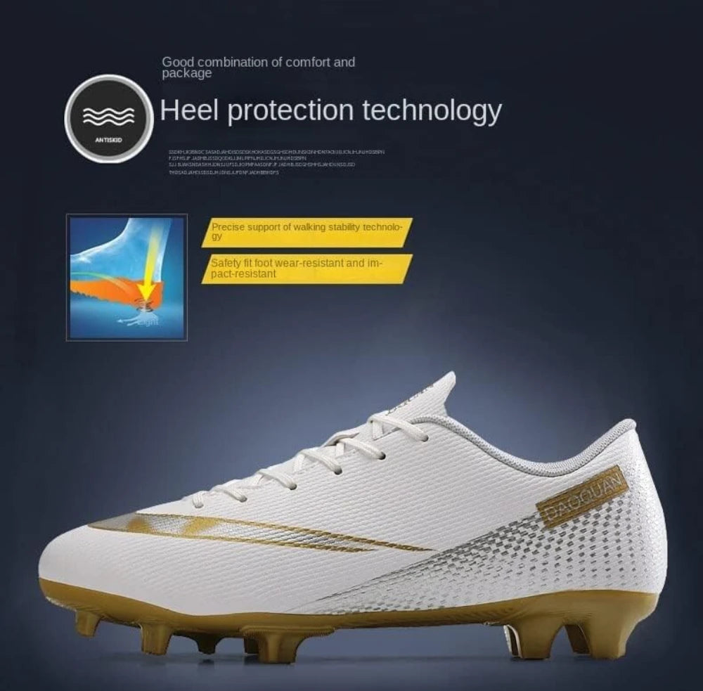 Unisex Leather Soccer Cleats