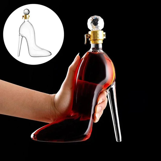 350ml and 700ml High-heeled Shoe Wine Decanter