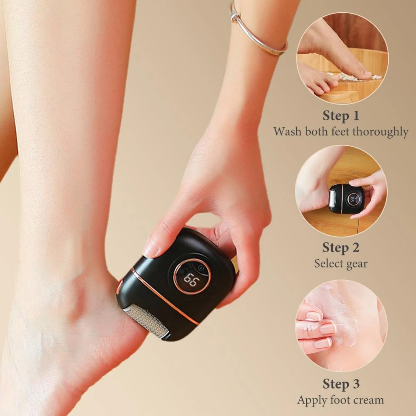 Electric Foot Polisher Callus Remover