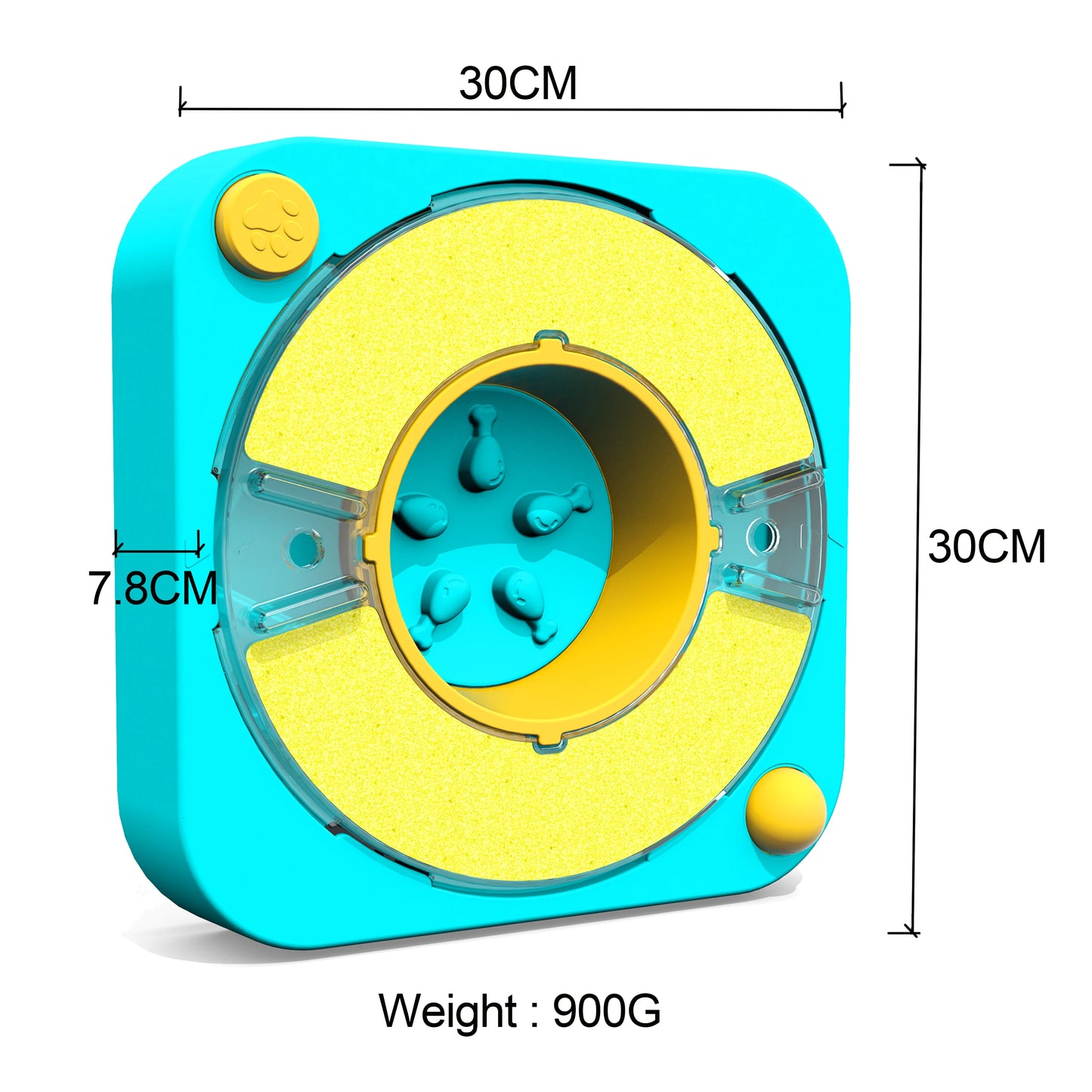 Dog Puzzle Feeder Interactive Treat Toy