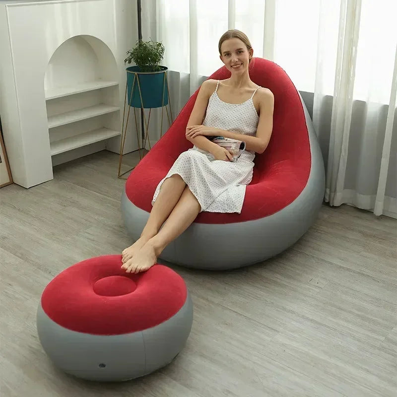 Inflatable Tatami Footstool Bedroom Chair