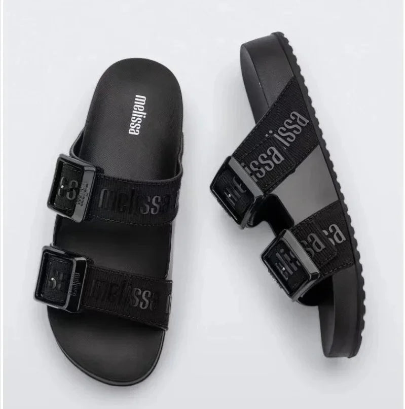 Wide Face Cool Open Toe Jelly Shoes