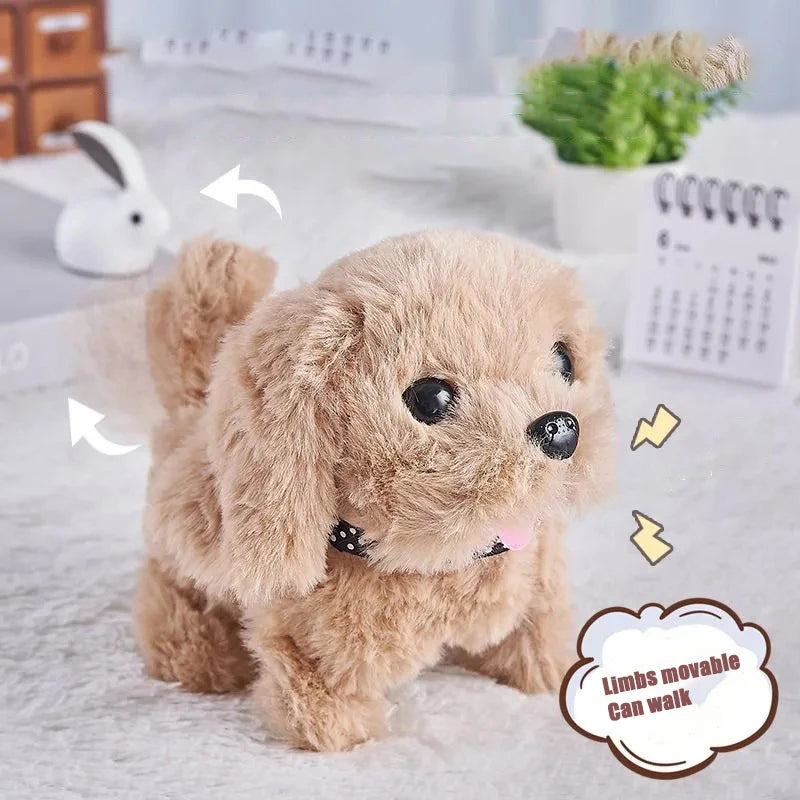 Electronic Pet Dog Walking Interactive Plush Toy